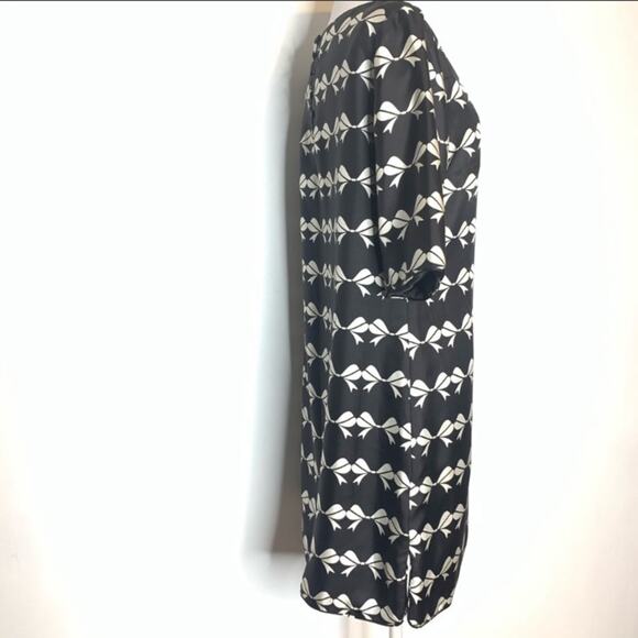 Elizabeth McKay Lindsay silk bow print dress - Picture 3 of 8